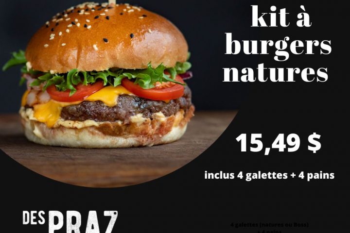 Des Praz Kit Burger Nature