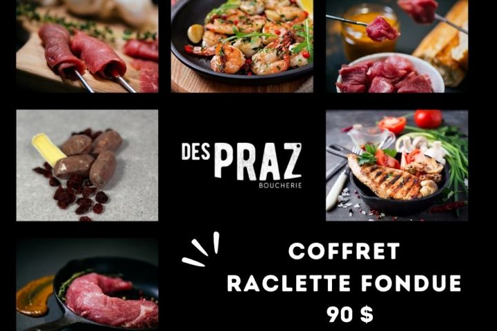 Coffret Raclette Fondue